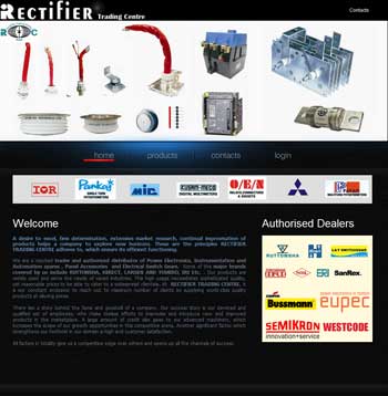 Website Design of Rectifier Trading